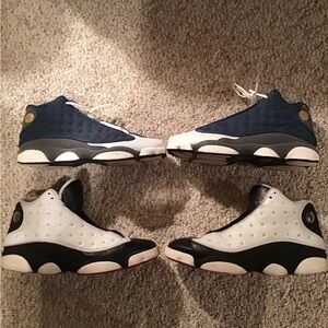 Nike Air Jordan 13 Used Bundle Flint & He Got Game Size 13 BOTH PAIRS